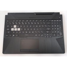 Top Cover com teclado Asus FA506II-1A, com Backlight e Touchpad e Teclas Gaming Transparentes, Layout em UK